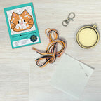 Borduurpakket Matchbox Keep Calm and Purr On