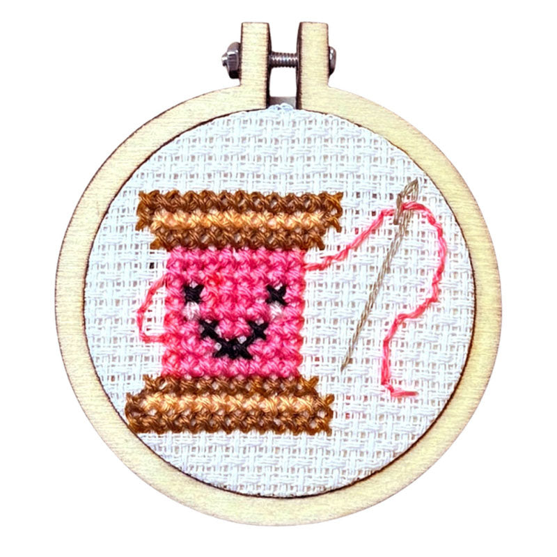 Borduurpakket Matchbox My Resting Stitch Face