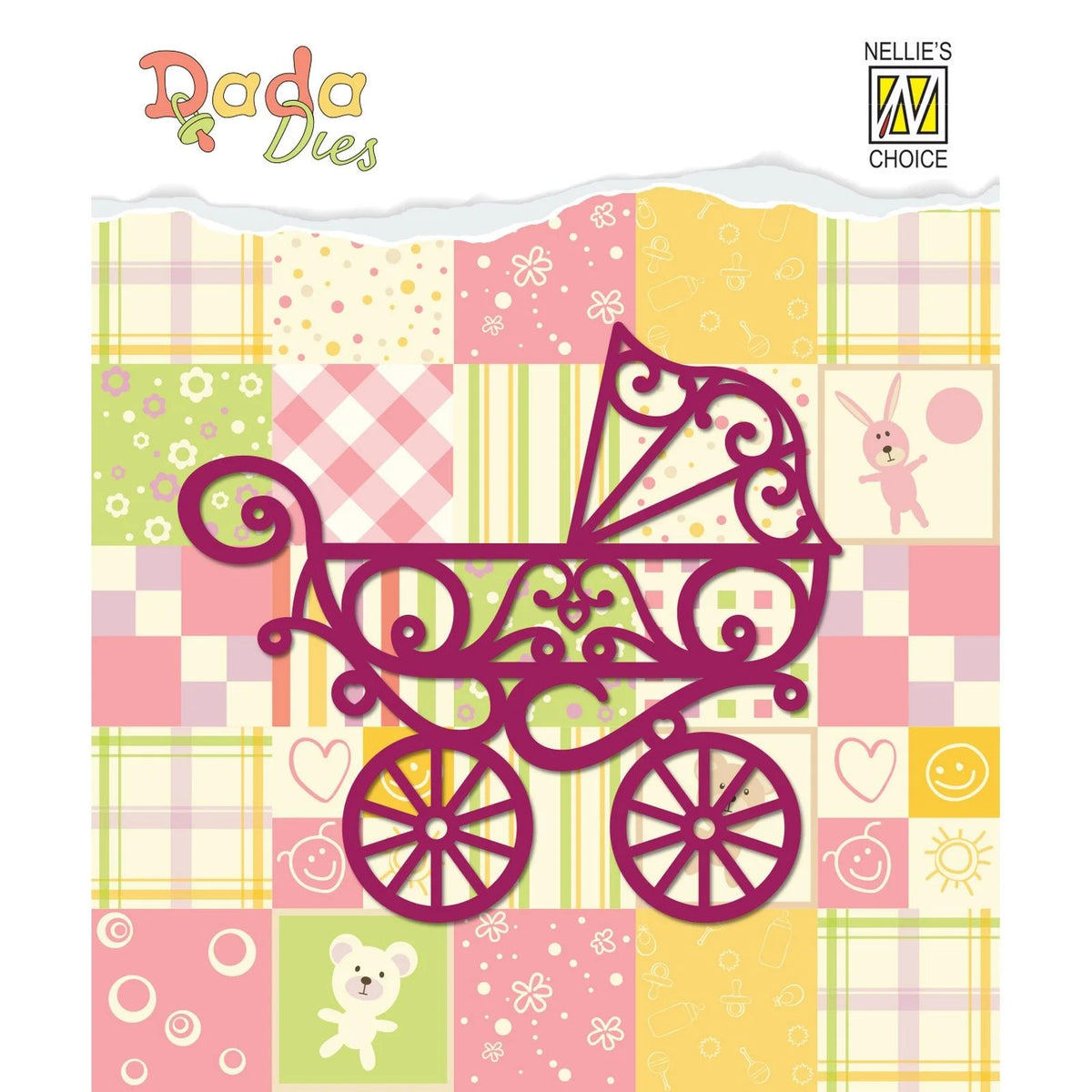Snijmallen Vintage Kinderwagen