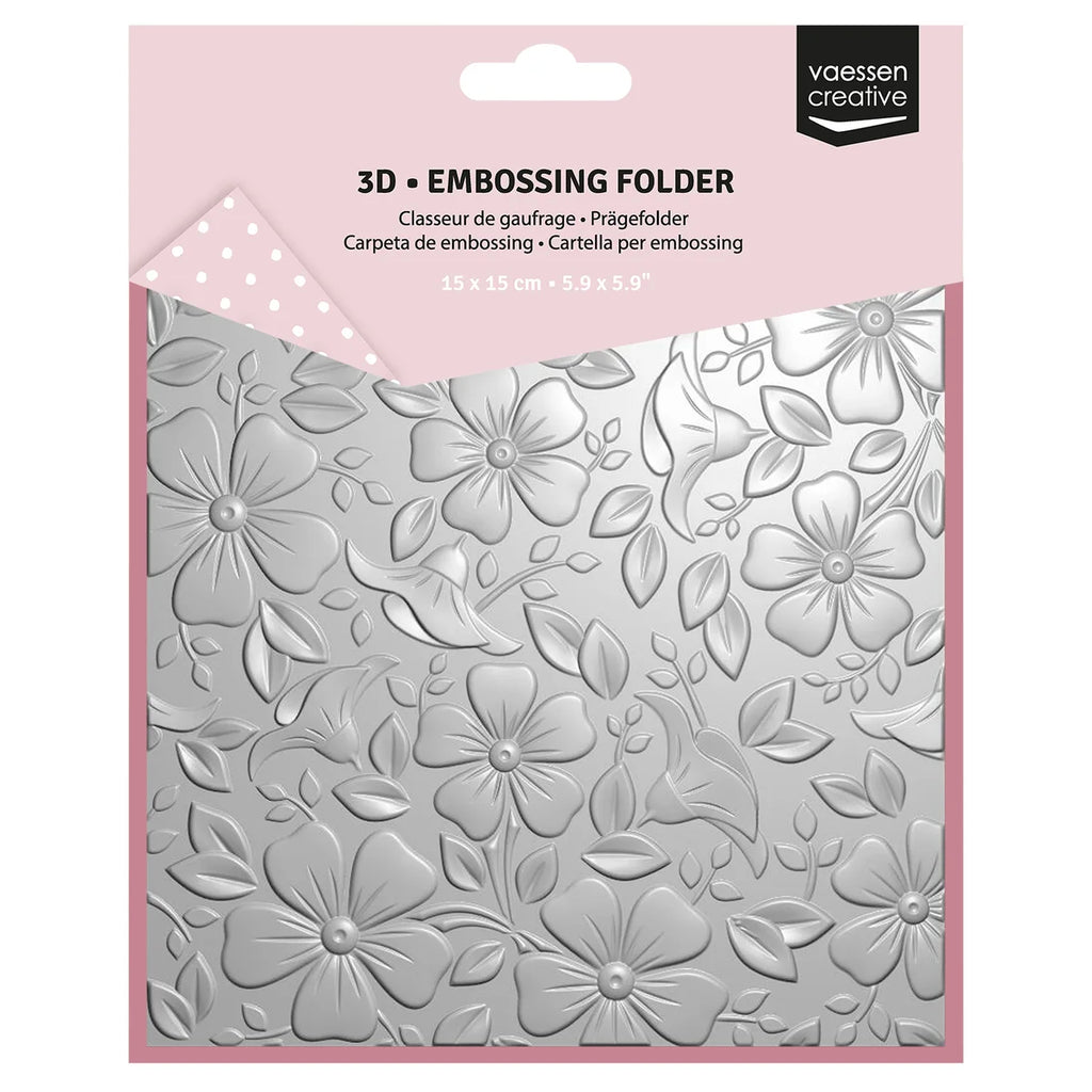 Embossing Folder Bloemen