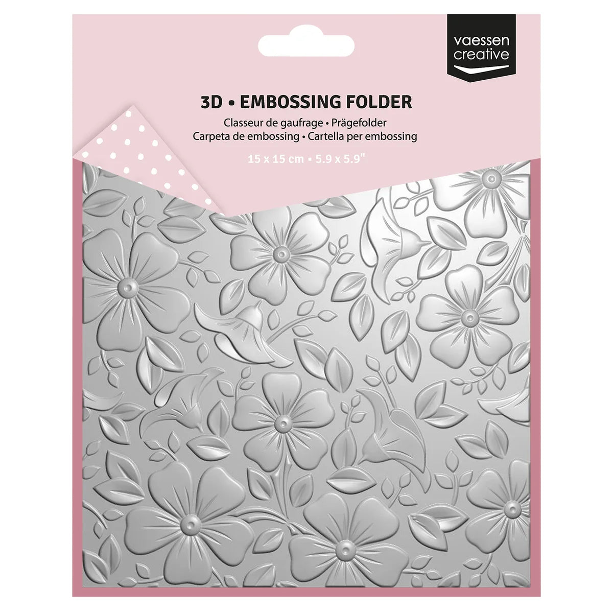 Embossing Folder Bloemen
