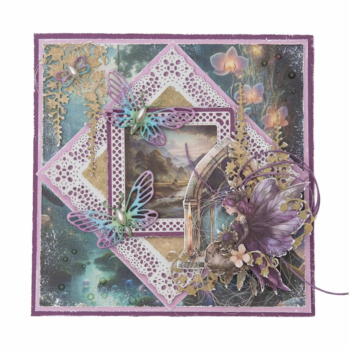 Collage Paper Pad Enchanted Fairytale