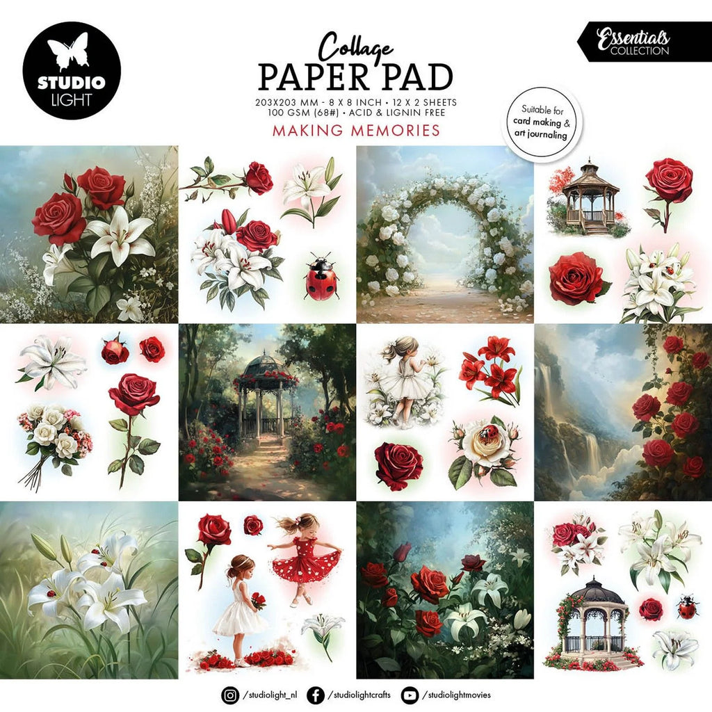 Collage Paper Pad Making Memories
